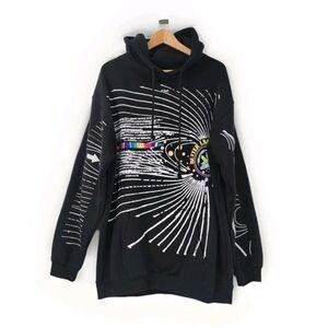 Advisory Board Crystals x Lil Wayne Men's Large Rare Carter V ABC Black Hoodie